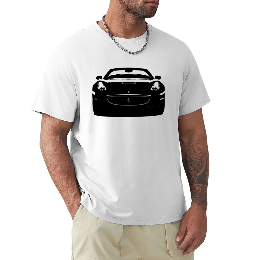 Ferrari California Spyder Convertible Car Front Grill Enthusiast Graph Premium Men T-shirt