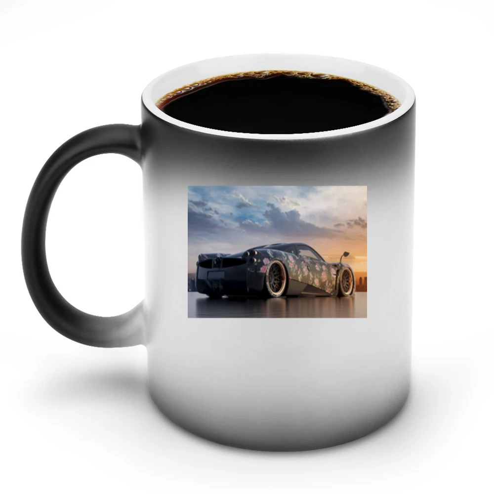 Ferrari Cityscape Tshirt Discoloration Mug