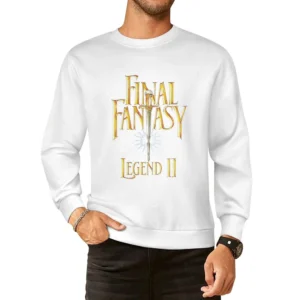 Final Fantasy Legend 2 Game Boy Nintendo Old School Retro Video Game F European Size Pullover Sweater