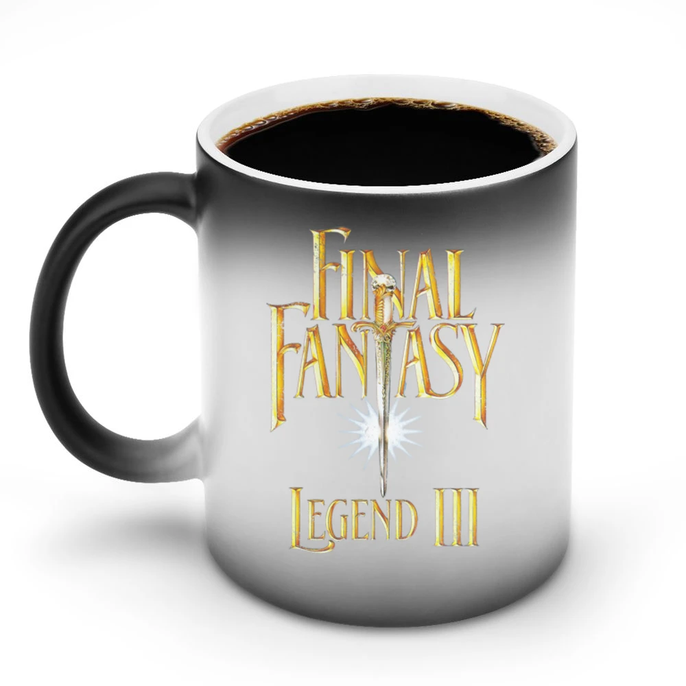 Final Fantasy Legend 3 Game Boy Nintendo Old School Retro Video Game F Discoloration Mug