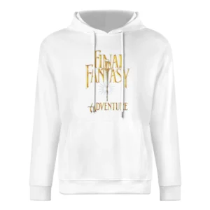 Final Fantasy Legend Adventure Game Boy Nintendo Old School Retro Vide European Size Men Hoodie