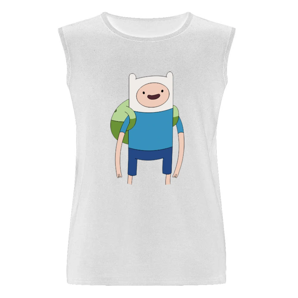 Finn Adventure Time Men Sleeveless T-Shirt