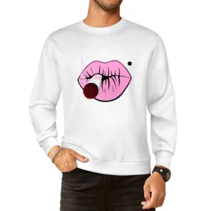 First Kiss Popular Kid Rock Album Cover Graphic Music European Size Pullover Sweater