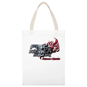 Fist of the north star ken's rage White Canvas Tote Shopping Bag