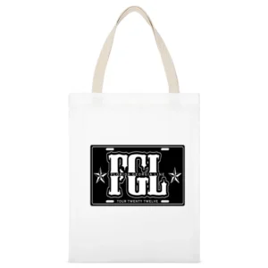 Florida Georgia Line Tshirt White Canvas Tote Shopping Bag