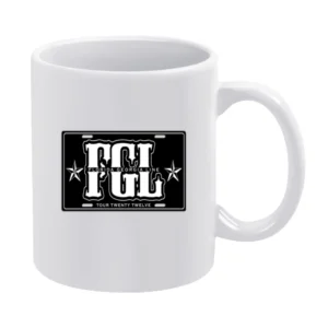 Florida Georgia Line Tshirt White Mug