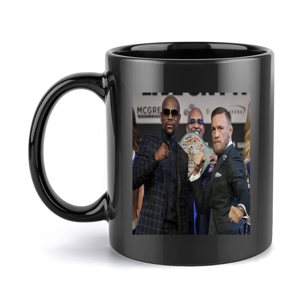 Floyd Mayweather Connor Mcgregor Moneybelt Tshirt Black Mug