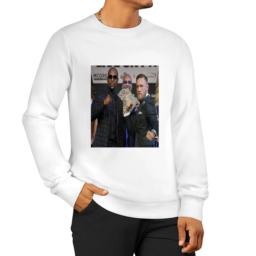 Floyd Mayweather Connor Mcgregor Moneybelt Tshirt Men Pullover Sweatshirt