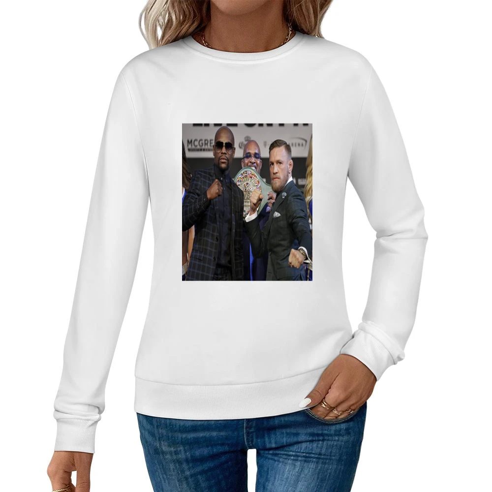 Floyd Mayweather Connor Mcgregor Moneybelt Tshirt Women Pullover Sweatshirt