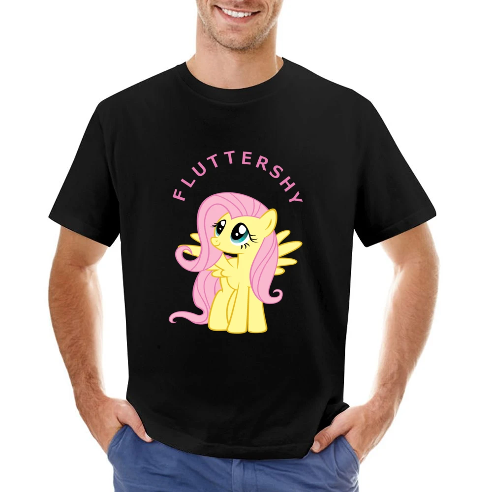 Fluttershy My Little Pony Asian Size Men T-Shirt