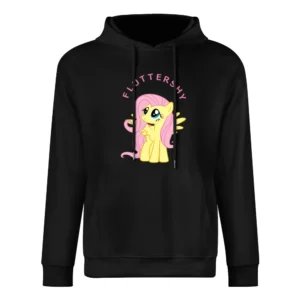 Fluttershy My Little Pony European Size Men Hoodie