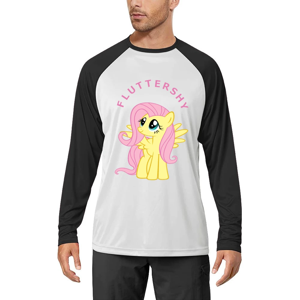 Fluttershy My Little Pony Men Long Sleeve T-Shirt