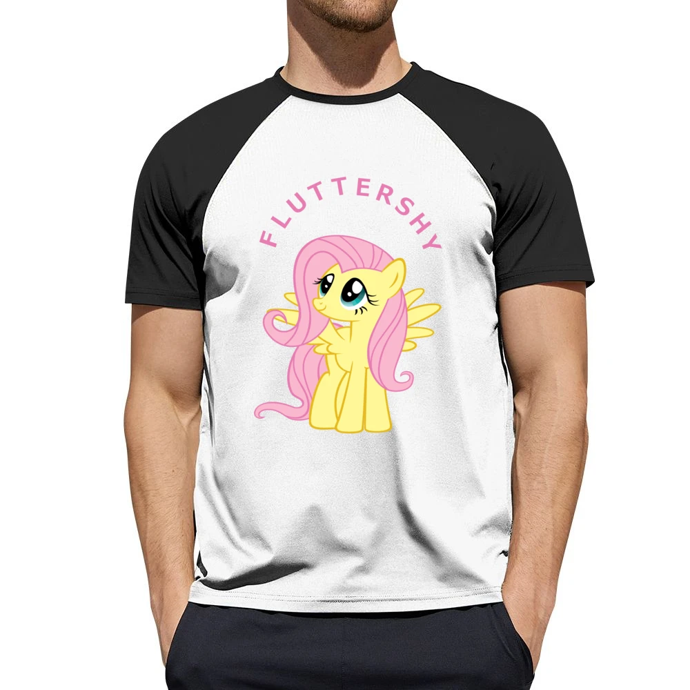 Fluttershy My Little Pony Men Short Sleeve T-Shirt