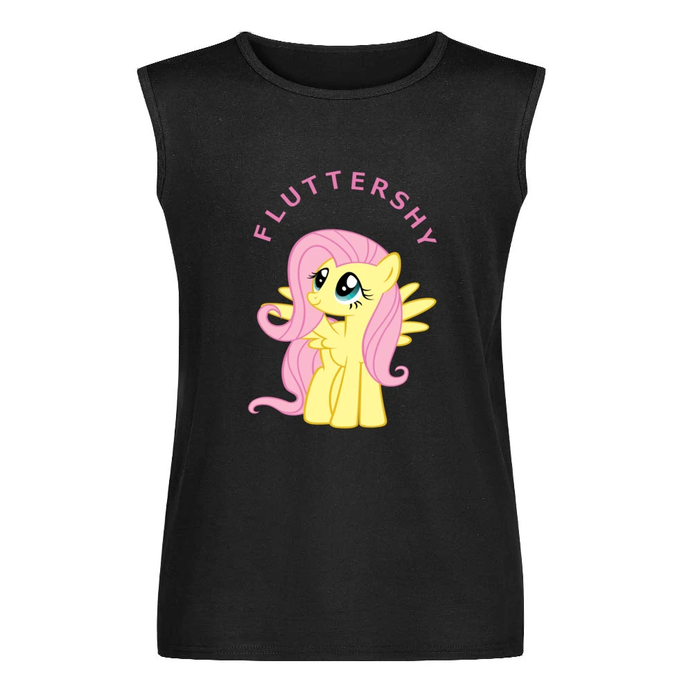 Fluttershy My Little Pony Men Sleeveless T-Shirt