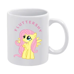 Fluttershy My Little Pony White Mug