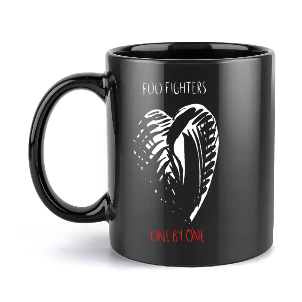 Foo Fighters One By One Music Black Mug
