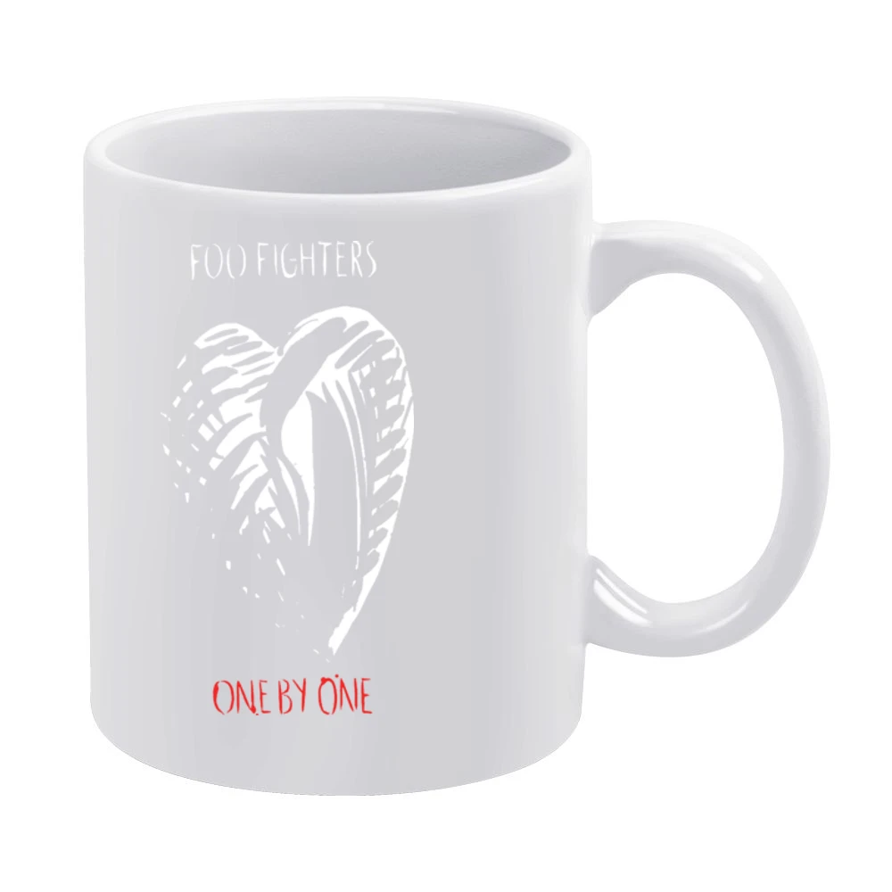 Foo Fighters One By One Music White Mug