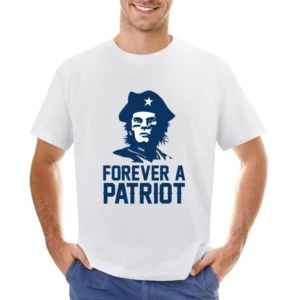Forever A Patriot Tom Brady New England Football Tribute Sports Fan T Asian Size Men T-Shirt