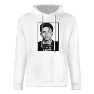 Frank Sinatra Vintage Mug Shot Grunge Graphic European Size Men Hoodie