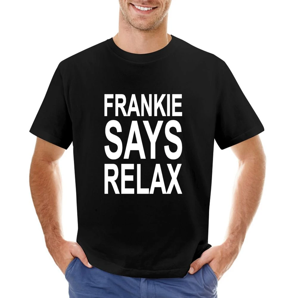 Frankie Says Relax Tshirt Asian Size Men T-Shirt
