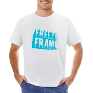 Freeze Frame 80s Music Retro Asian Size Men T-Shirt