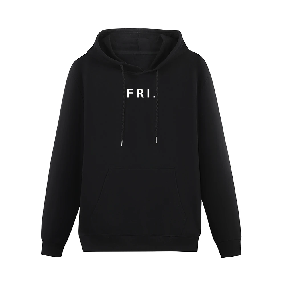Friday Fun Short Form Days Of The Week Popular Graphic Men Hoodie With Pocket