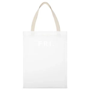 Friday Fun Short Form Days Of The Week Popular Graphic White Canvas Tote Shopping Bag