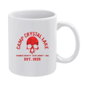 Friday The 13th Skull tee White Mug