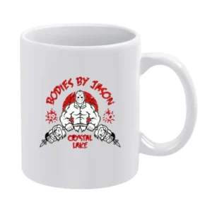 Friday the 13th - Body by Jason White Mug