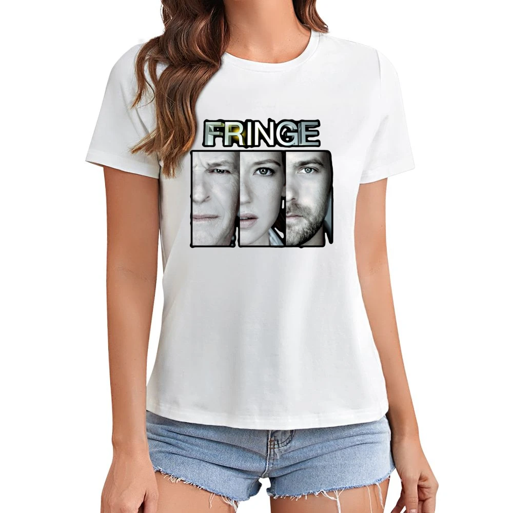 Fringe Tv Show Scfi Asian Size Women Ladies T-shirt