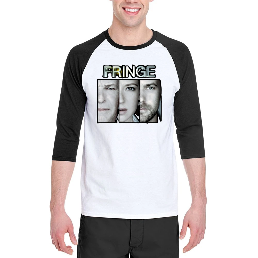 Fringe Tv Show Scfi Men 3/4 Sleeve T-Shirt