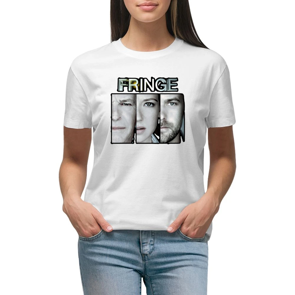 Fringe Tv Show Scfi Premium Women Ladies T-shirt