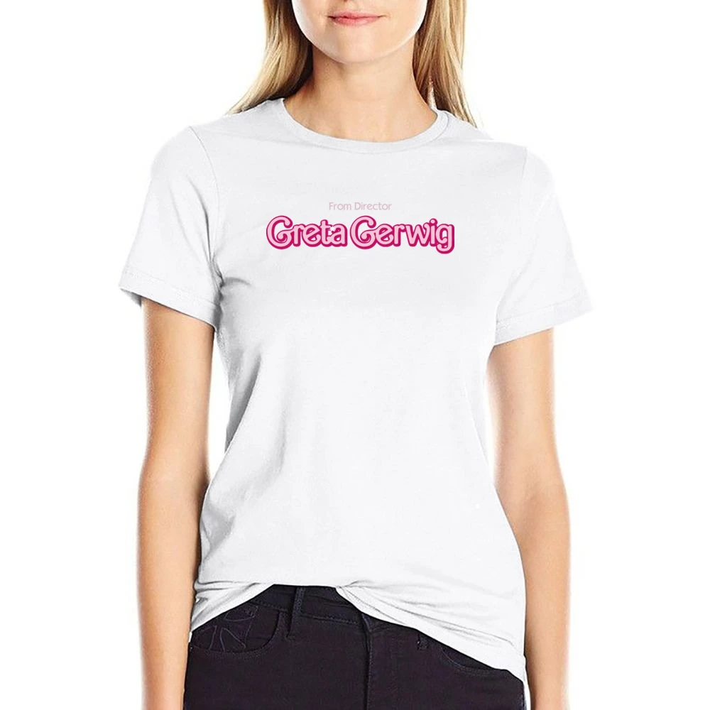 From Director Greta Gerwig As Seen On Ryan Gosling US Size Women Ladies T-shirt