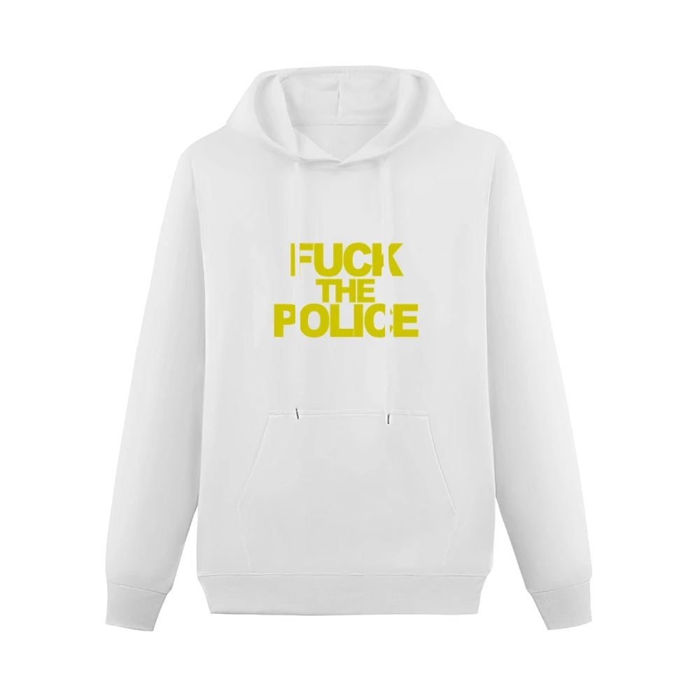 Fuck The Police Grunge Rap Song Fun Hardcore Men Hoodie With Pocket
