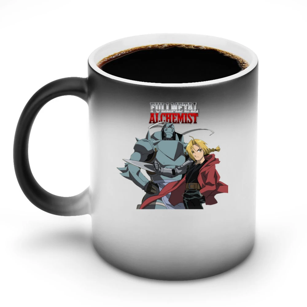 Fullmetal Alchemist Elric Brothers FMA Alphonse and Edward Discoloration Mug