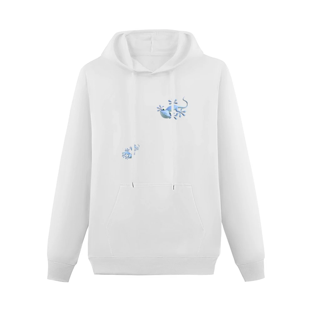 Funny Grinnung Gecko lizard animals Men Hoodie With Pocket