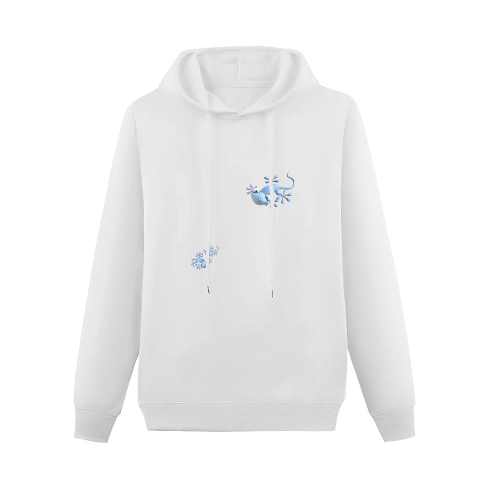 Funny Grinnung Gecko lizard animals Men Hoodie Without Pocket