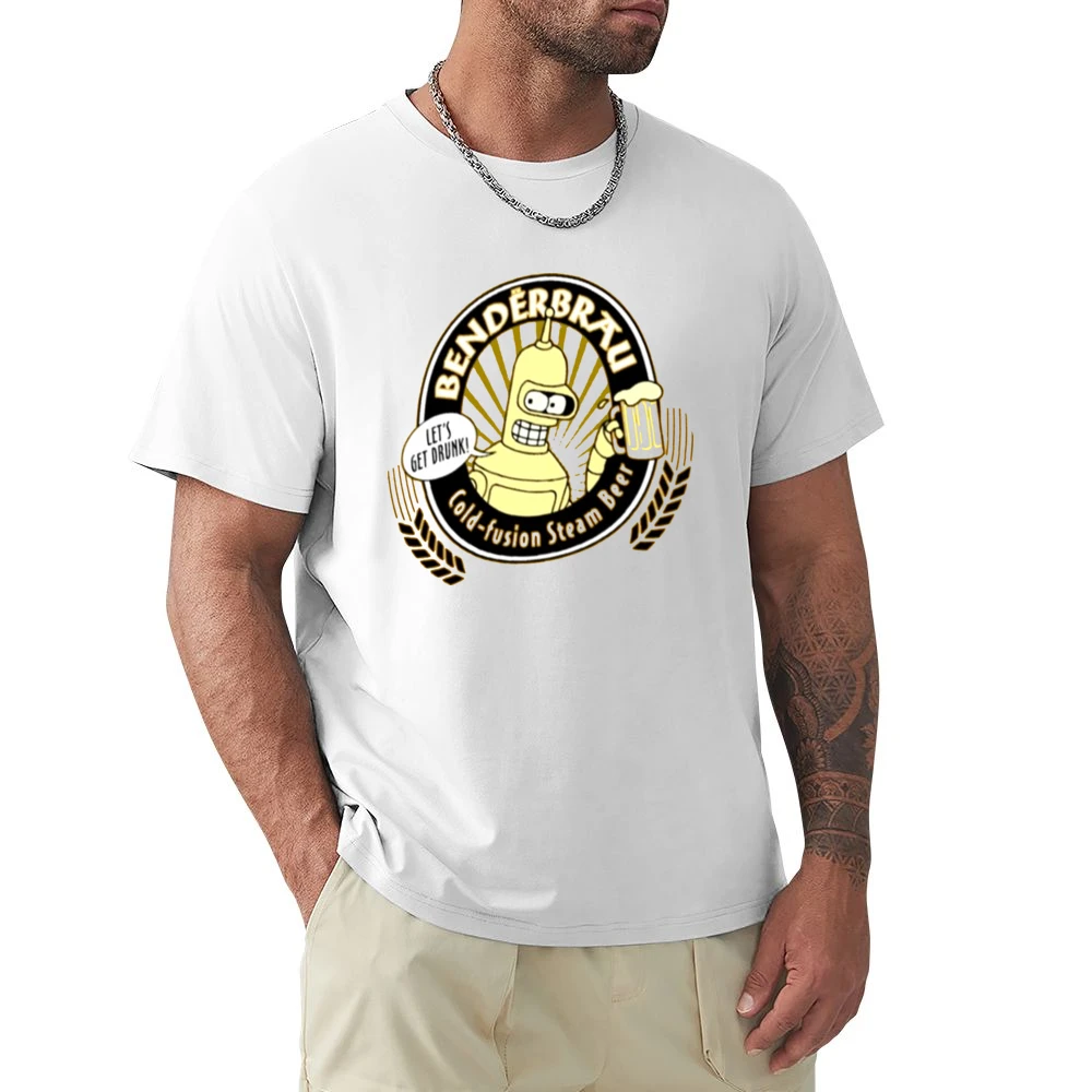 Futurama Benderbrau drink Premium Men T-shirt