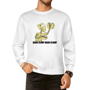 Futurama Clamps Bada Climp European Size Pullover Sweater