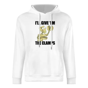 Futurama Clamps European Size Men Hoodie
