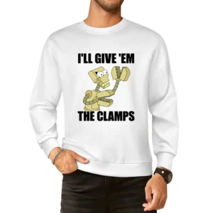 Futurama Clamps European Size Pullover Sweater