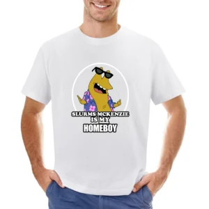 Futurama Slurms Mckenzie Is My Homeboy Tshirt Asian Size Men T-Shirt