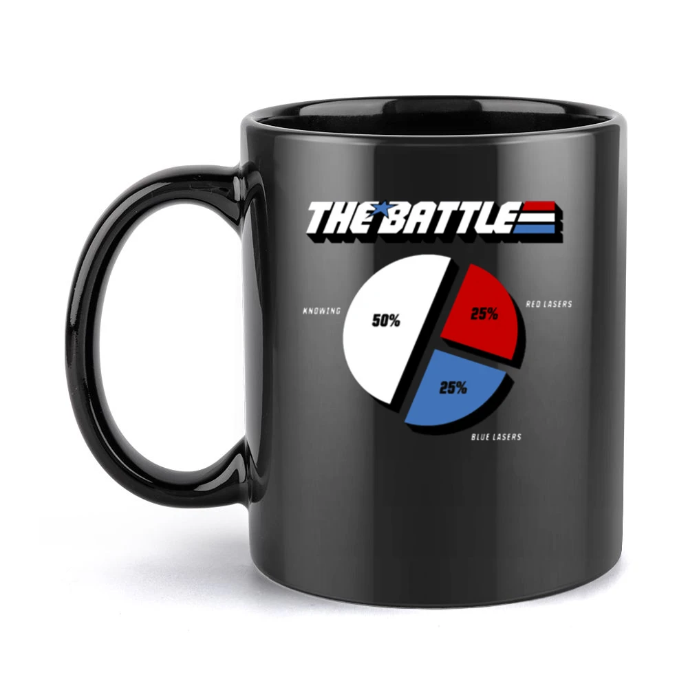 GI Joe- If Knowing is Half The Battle what is the other half ? Black Mug