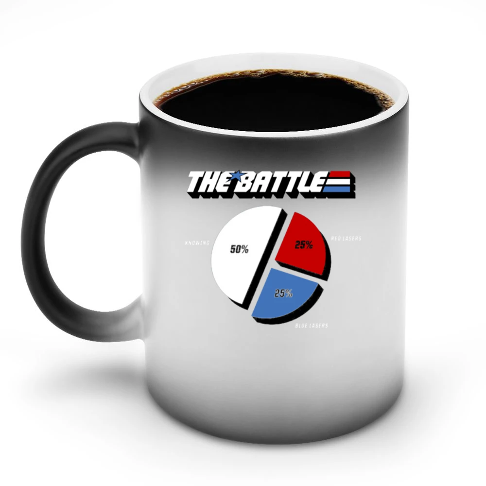 GI Joe- If Knowing is Half The Battle what is the other half ? Discoloration Mug