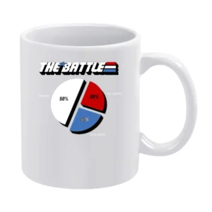 GI Joe- If Knowing is Half The Battle what is the other half ? White Mug