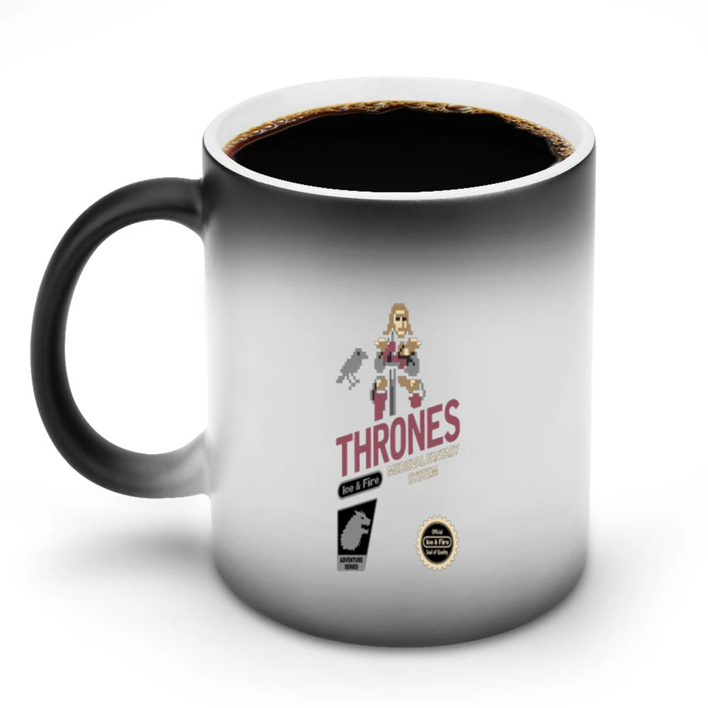 Game of Thrones Fire and Ice Tshirt Discoloration Mug