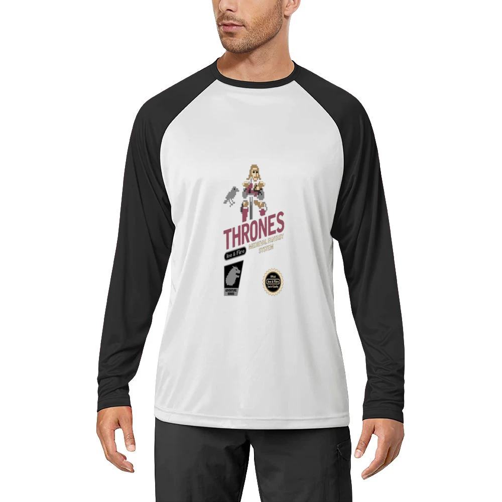 Game of Thrones Fire and Ice Tshirt Men Long Sleeve T-Shirt