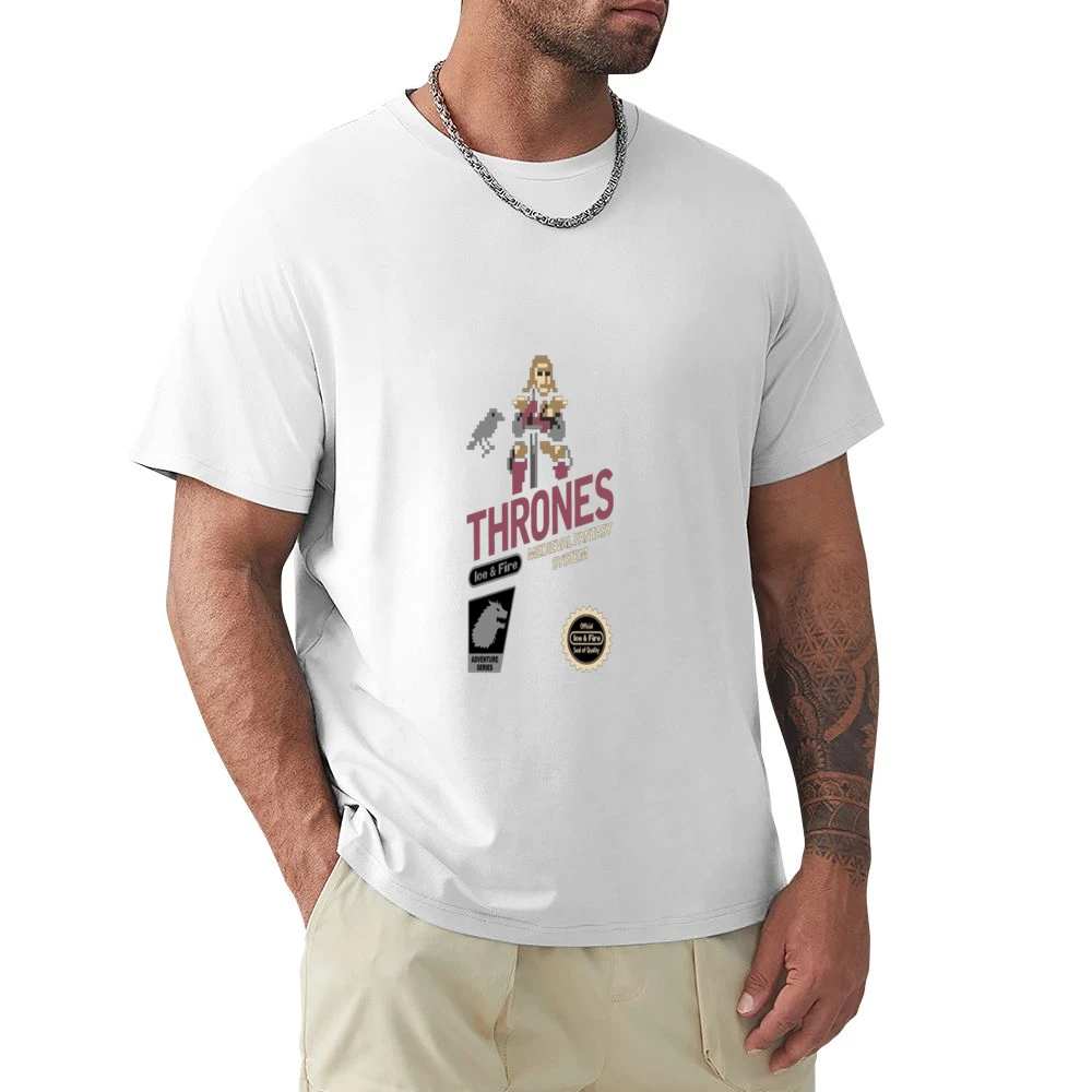 Game of Thrones Fire and Ice Tshirt Premium Men T-shirt