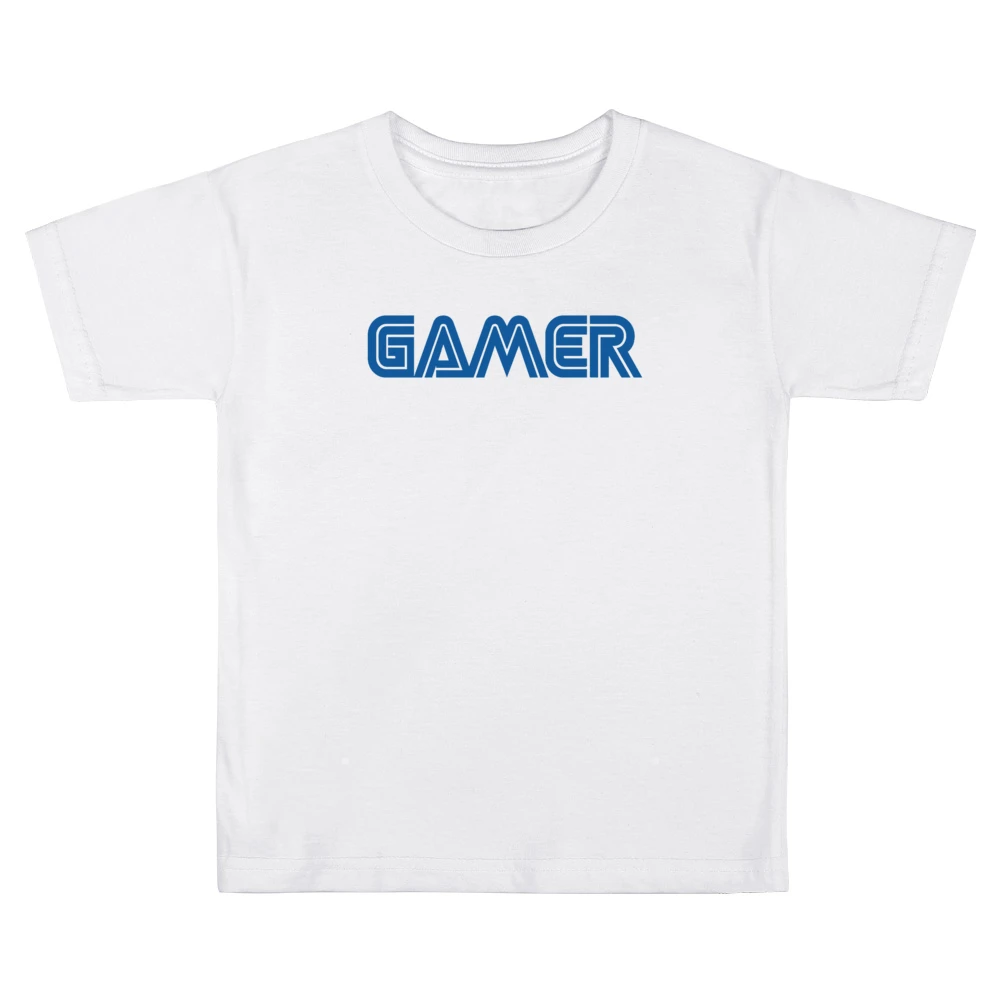 Gamer Fun Nintendo Geek Nerd Graphic Video Game Kids Boys Girls T-Shirt