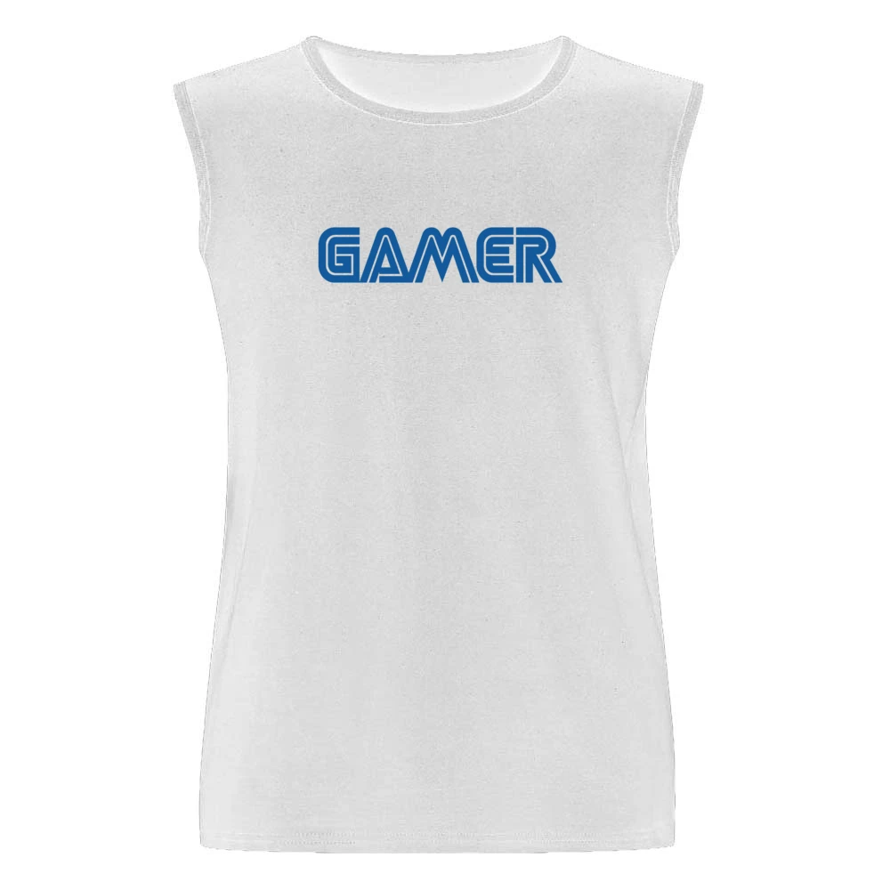 Gamer Fun Nintendo Geek Nerd Graphic Video Game Men Sleeveless T-Shirt
